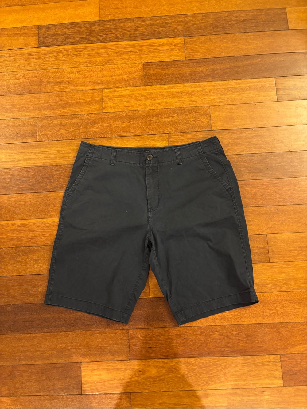 Aeropostale Men's Navy Blue Casual Chino Shorts